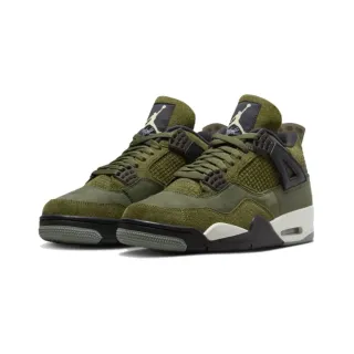 【NIKE 耐吉】Air Jordan 4 Craft Medium Olive 橄欖綠 男鞋 籃球鞋  運動鞋 FB9927-200