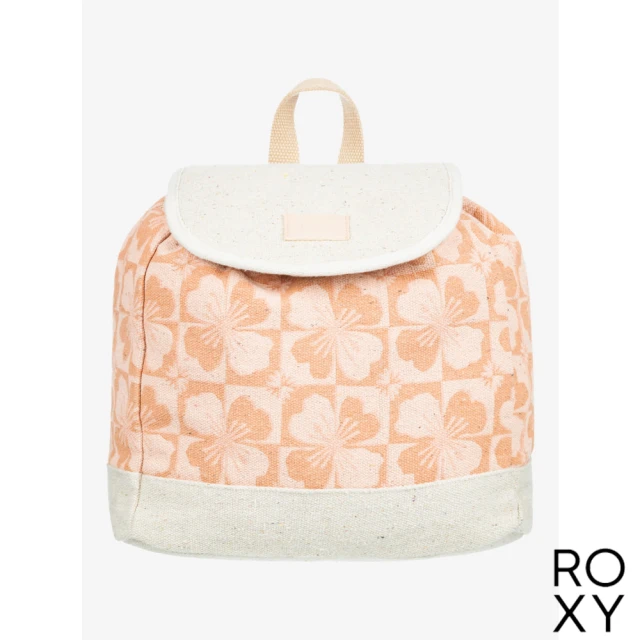 【ROXY】女款 女包 配件 後背包 CUTE PALM SMALL BACKPACK(粉橘)
