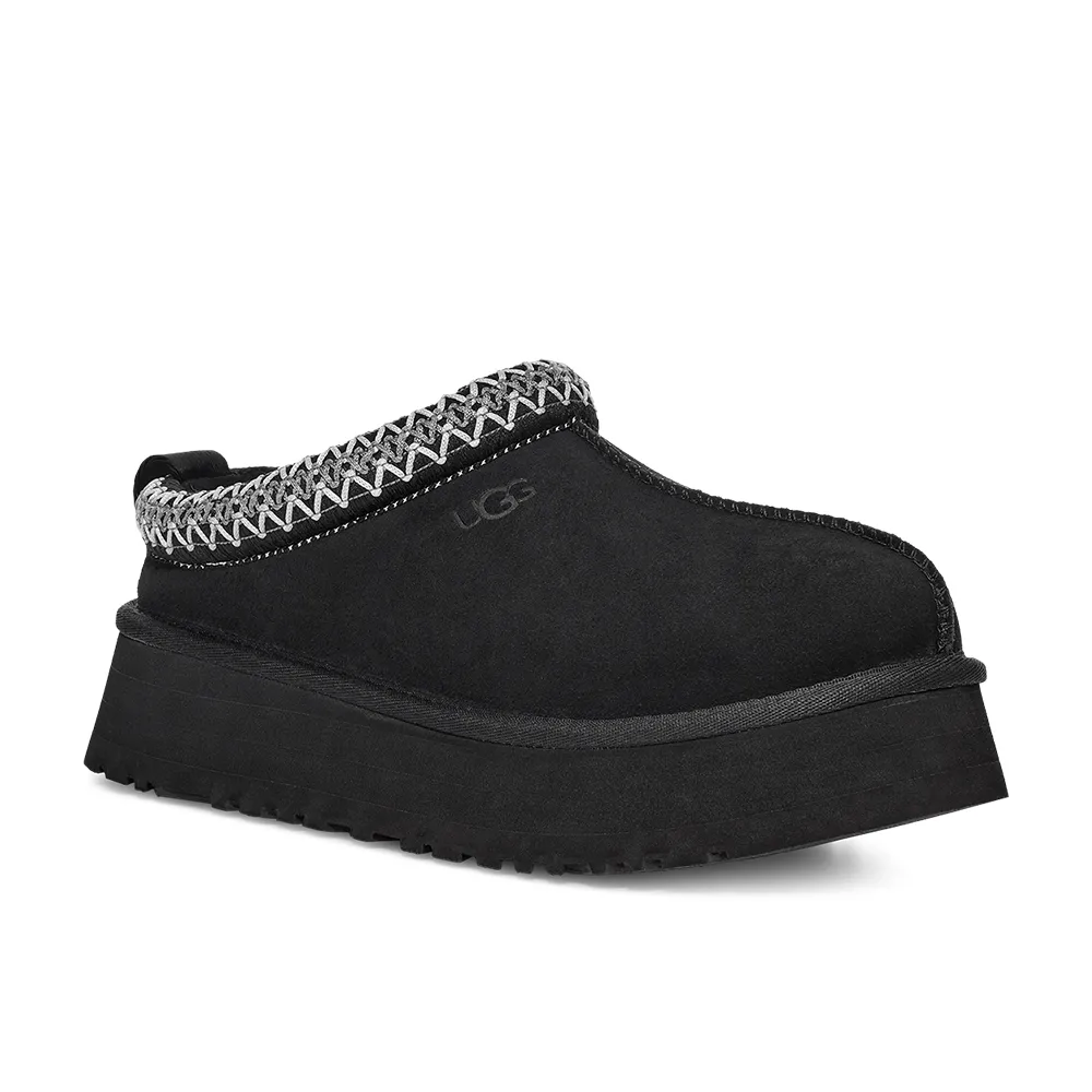 【UGG】雙11-女鞋/穆勒鞋/厚底鞋/懶人鞋 原廠貨 Tazz(黑色-UG1122553BLK)