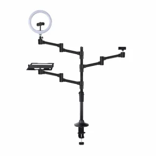 【ALCTRON】LVS300 桌面夾式 多功能直播支架(原廠公司貨 商品保固有保障)