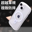 【iFace】iPhone 15 Pro Look in Clear MagSafe 抗衝擊曲線保護殼(透明)
