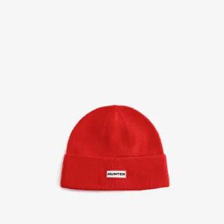 【HUNTER】配件-PLAY素面針織帽(紅色)