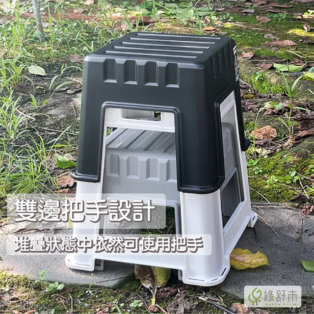 【Greencalm 綠舒市】樹德 居家收納高櫃椅 椅子 椅凳 休閒椅 高腳椅 CH-45(工業風/收納/可堆疊/可掛物)