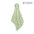 【Milkbarn】竹纖維雙層安撫毯-天藍花(安撫毯 嬰兒毯 嬰兒蓋被 彌月禮)