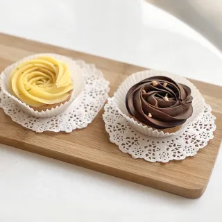 【傳遞幸福】玫瑰檸檬塔+蕉香巧克力塔(單顆包裝)