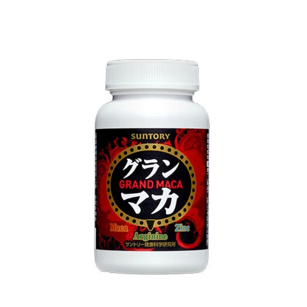 【Suntory 三得利】御瑪卡 精胺酸+鋅(1罐+4顆 x 30包)共240顆