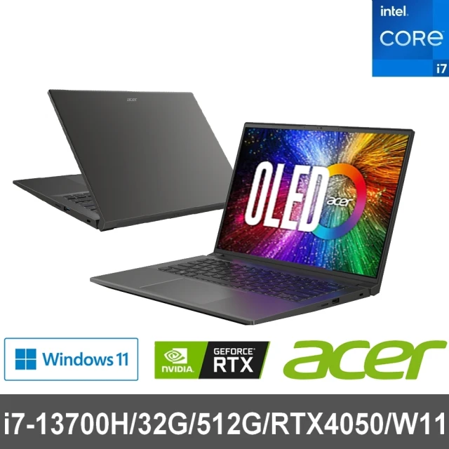 Acer 宏碁 14吋Ultra 7輕薄效能OLED筆電(S