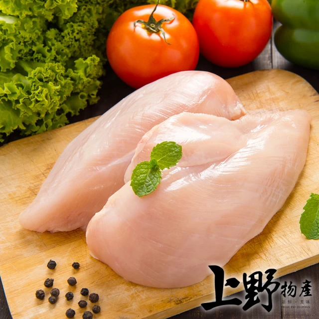 上野物產 台灣產 雞胸肉量販包(1000g/包 雞腿排/雞肉