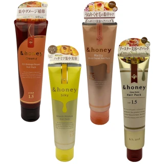【&honey】蜂蜜 玫瑰 閃耀 莓果 修復髮膜1.5 130g