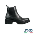 【IMAC】IMAC-TEX防水透氣厚底真皮短靴 黑色(458148-BL)