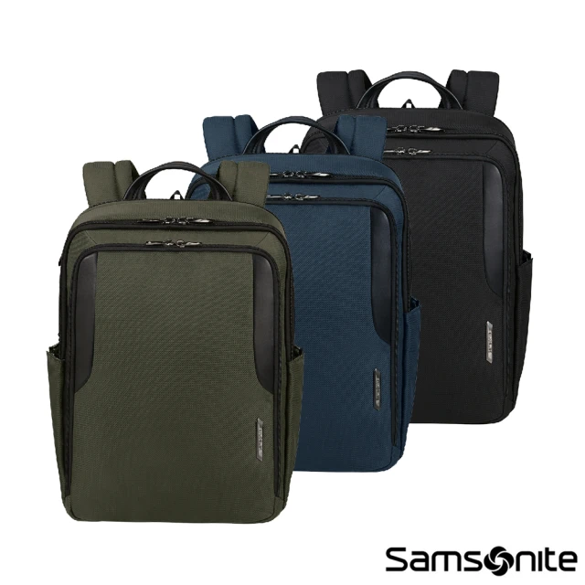 【Samsonite 新秀麗】XBR 2.0 時尚商務筆電後背包15.6吋(多色可選)