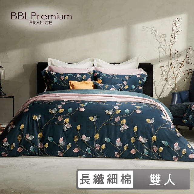 BBL PremiumBBL Premium 100%長纖細棉印花床包被套組-可麗露-靜岡抹茶(雙人)