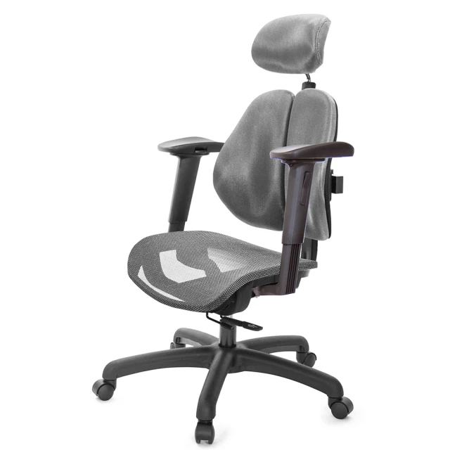 GXG 吉加吉 高雙背網座 工學椅 鋁腳/2D升降扶手(TW