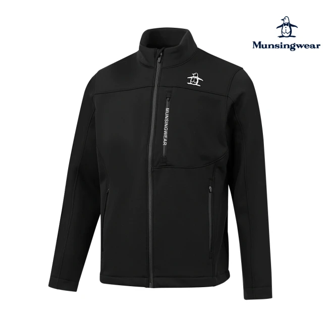 MunsingwearMunsingwear 企鵝牌 男款黑色立領防潑水機能外套 MGSL6608