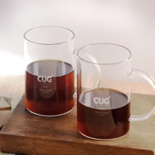 【CUG】耐熱玻璃杯-400ml(適用濾掛咖啡)