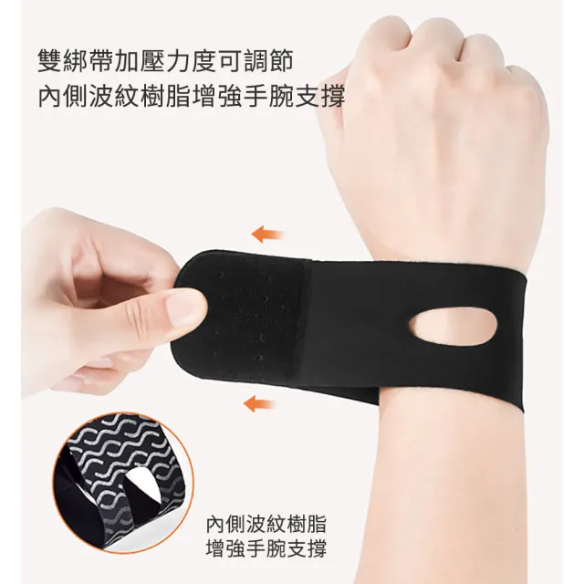 【AOAO】輕量透氣加壓護腕 2入組  健身運動護腕媽媽手痛護套 加壓腕套(家事護腕/運動損傷/腱鞘不適)