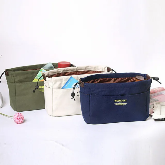 【LEEHER】女用包包/化妝包大容量/包包收納袋包/包中包/化妝包/手拿包/小廢包/收納包/小包包/方包