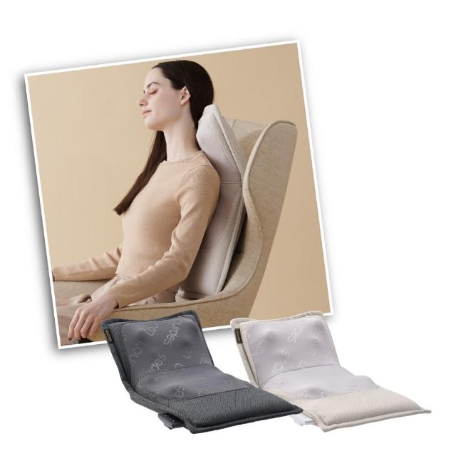 【ATEX】官方旗艦館 Lourdes V型溫感指壓按摩椅墊-二入組 AX-HPL368(美臀機/可坐可躺/耐重100kg)