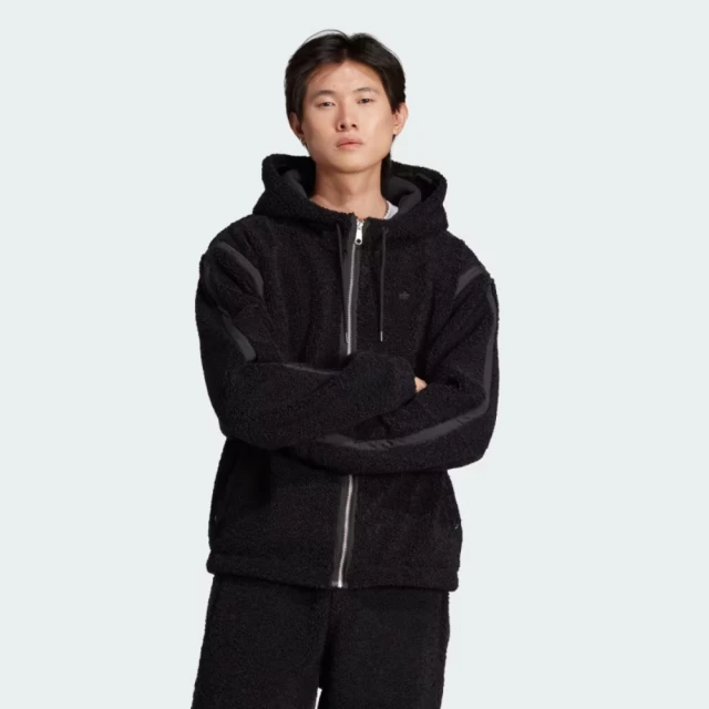 adidas 愛迪達 運動服 刷毛外套 男外套 P ESS FLEECEJKT(II5807)