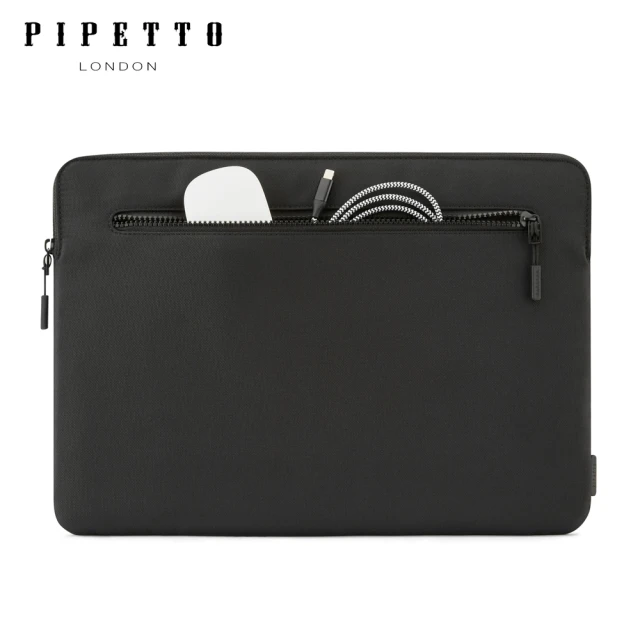 Pipetto Organiser MacBook 16/15吋 防撕裂布內膽包-黑色(電腦包)