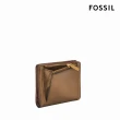 【FOSSIL 官方旗艦館】Logan 真皮短夾-金屬銅棕色 SL10014711