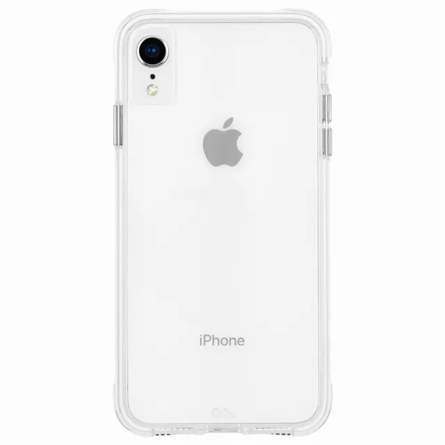 【美國 CASE-MATE】iPhone XR Tough Clear(強悍防摔手機保護殼 - 透明 限量贈送原廠螢幕玻璃保貼)