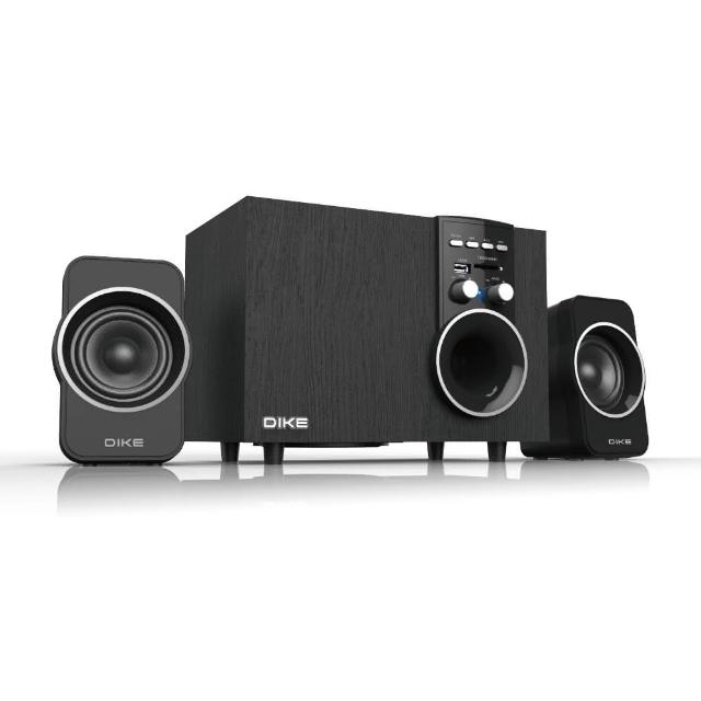 【DIKE】多媒體藍牙2.1聲道喇叭 音響(DSM305BK)