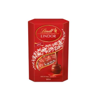 【Lindt 瑞士蓮】Lindor夾餡牛奶巧克力 200g(牛奶巧克力)