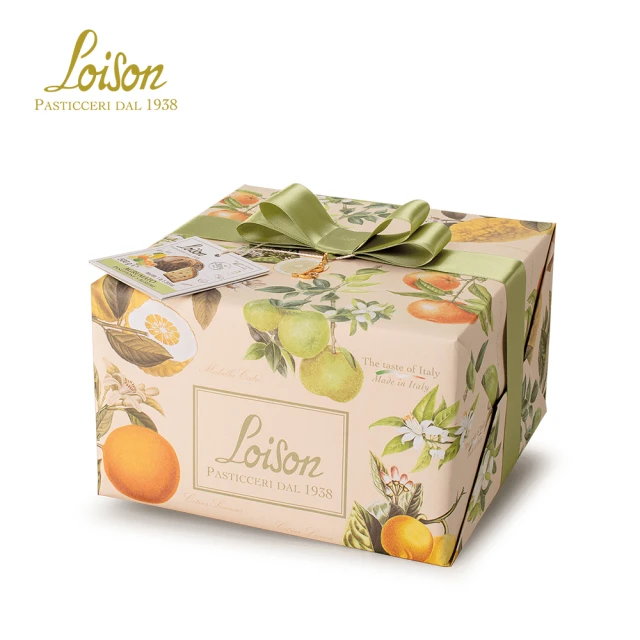 Loison 義大利 柑橘聖誕蛋糕 禮盒裝 1000g(聖誕