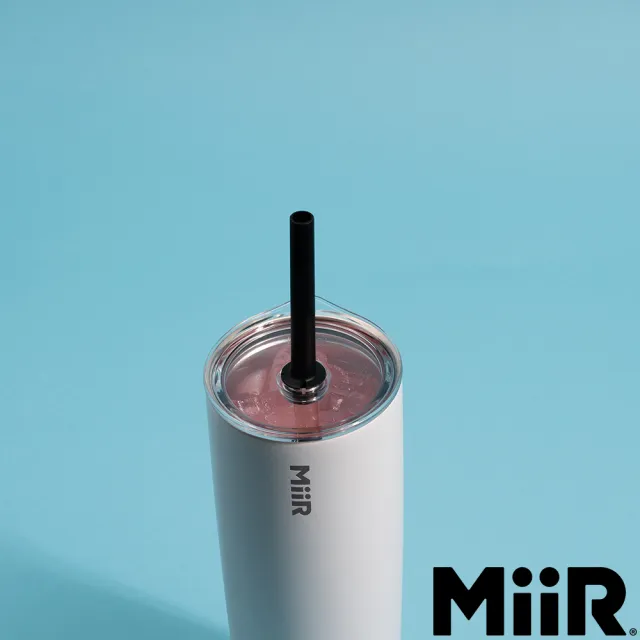 【MiiR】Press-fit Straw Lid(吸管壓蓋 外矽膠 內PP 適用於 隨行杯 露營杯)