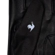 【LE COQ SPORTIF 公雞】高爾夫系列 女款黑色立體標誌高爾夫手套 QLS0K781