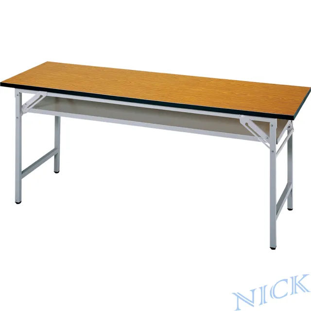 【【NICK】】180×60折疊式會議桌（二色可選）(NICK/折合桌/會議桌/工作桌/餐桌)
