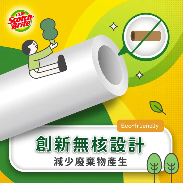 【3M】隨手黏寵物毛髮黏把837R-70張