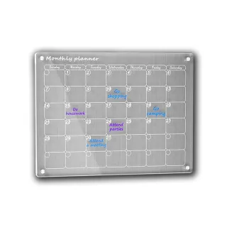 【homer生活家】磁吸記事板(磁鐵白板 白板行事曆 吸磁記事板 磁性月曆貼)