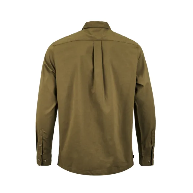 【Timberland】男款深橄欖色 Outlast R 科技長袖襯衫(A2NHT302)