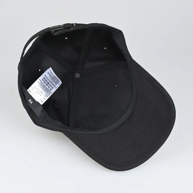【Y-3 山本耀司】Y-3 Logo Cap立體感刺繡銀白字LOGO帆布棒球帽(黑)