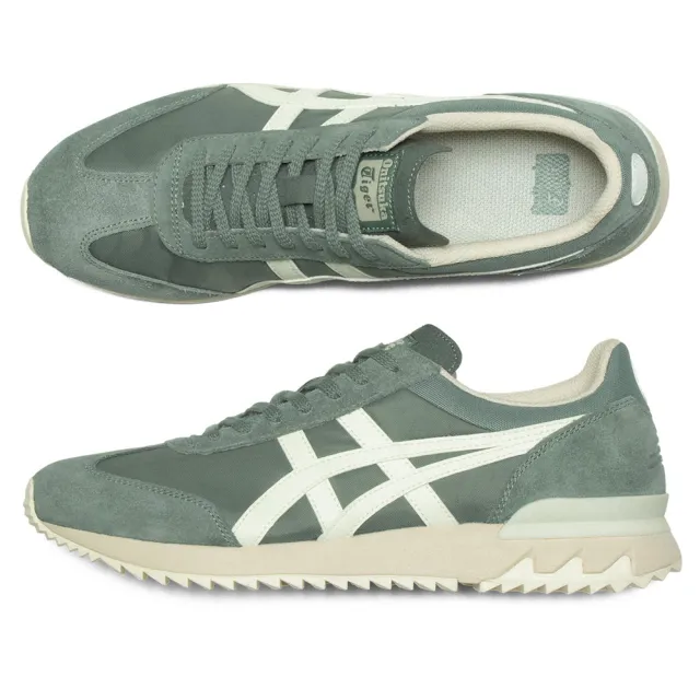 Onitsuka Tiger】Onitsuka Tiger鬼塚虎-淡綠底白虎爪紋
