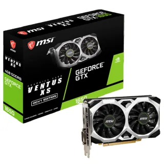 【MSI 微星】GTX1650 D6 VENTUS XS OCV1顯示卡