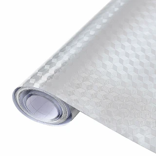 【日本SP SAUCE】立體菱形紋防油汙鋁箔貼紙(60x500公分)