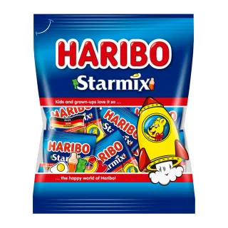 【HARIBO 哈瑞寶】即期良品 明星總動員Q軟糖分享包(250g)效期2024.8.31