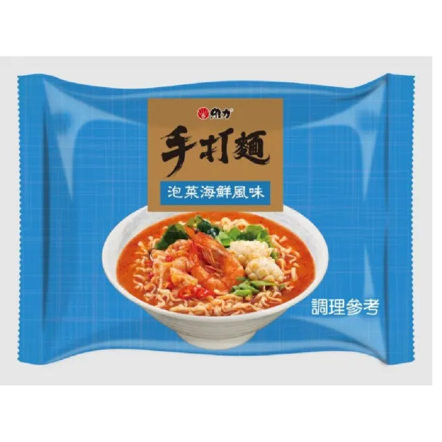 維力 手打麵泡菜海鮮-80g*5入/組