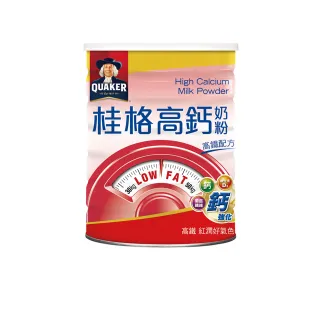 【QUAKER桂格】高鈣奶粉高鐵配方1500gX1罐