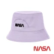 【NASA SPACE】正版授權太空系列 美式街頭風LOGO漁夫帽/NA30007-24(淡紫)