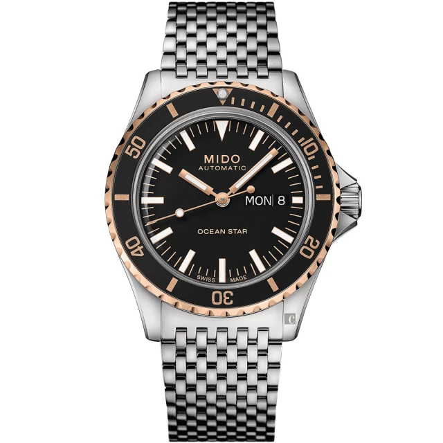【MIDO 美度】官方授權 Ocean Star 海洋之星 75周年 200米潛水機械錶(M0268302105100)