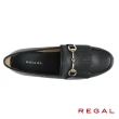 【REGAL】日本原廠經典流蘇質感樂福鞋 黑色(F70N-BL)