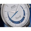 【MIDO 美度】官方授權 Baroncelli 永恆系列 微笑月相機械情侶手錶 對錶(M0274071101001+M0272071101001)