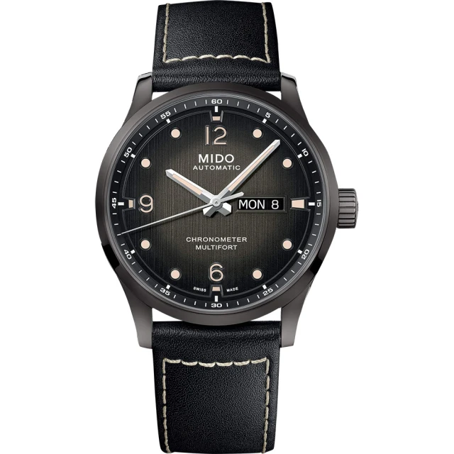 MIDO 美度 官方授權 Multifort M 先鋒系列 天文台認證機械錶-42mm 聖誕節 禮物(M0384313605700)