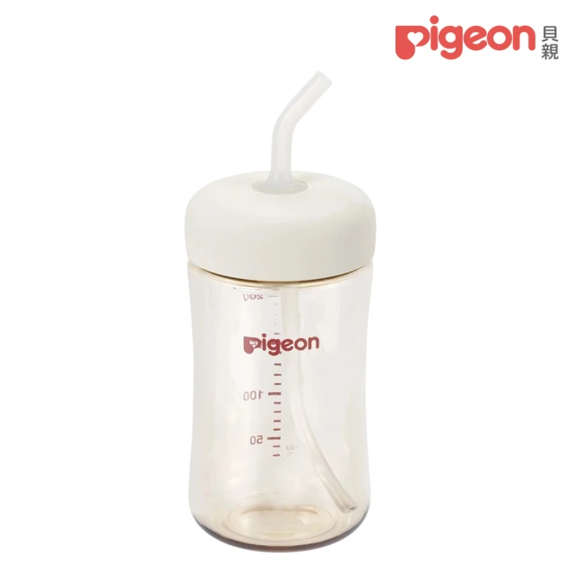 【Pigeon貝親 官方直營】寬口奶瓶吸管杯蓋