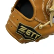 【ZETT】少年軟式十字檔棒球手套焦糖色(BJGB70330)