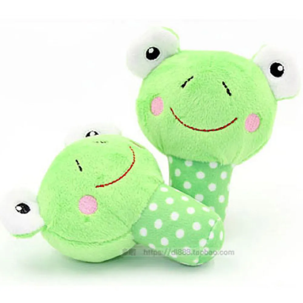 【Nikki飾品&玩具】寵物絨毛玩具-棍子款青蛙1個
